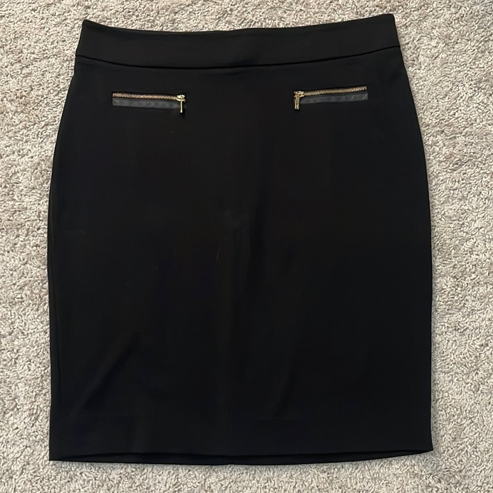 Calvin Klein Black Pencil Skirt